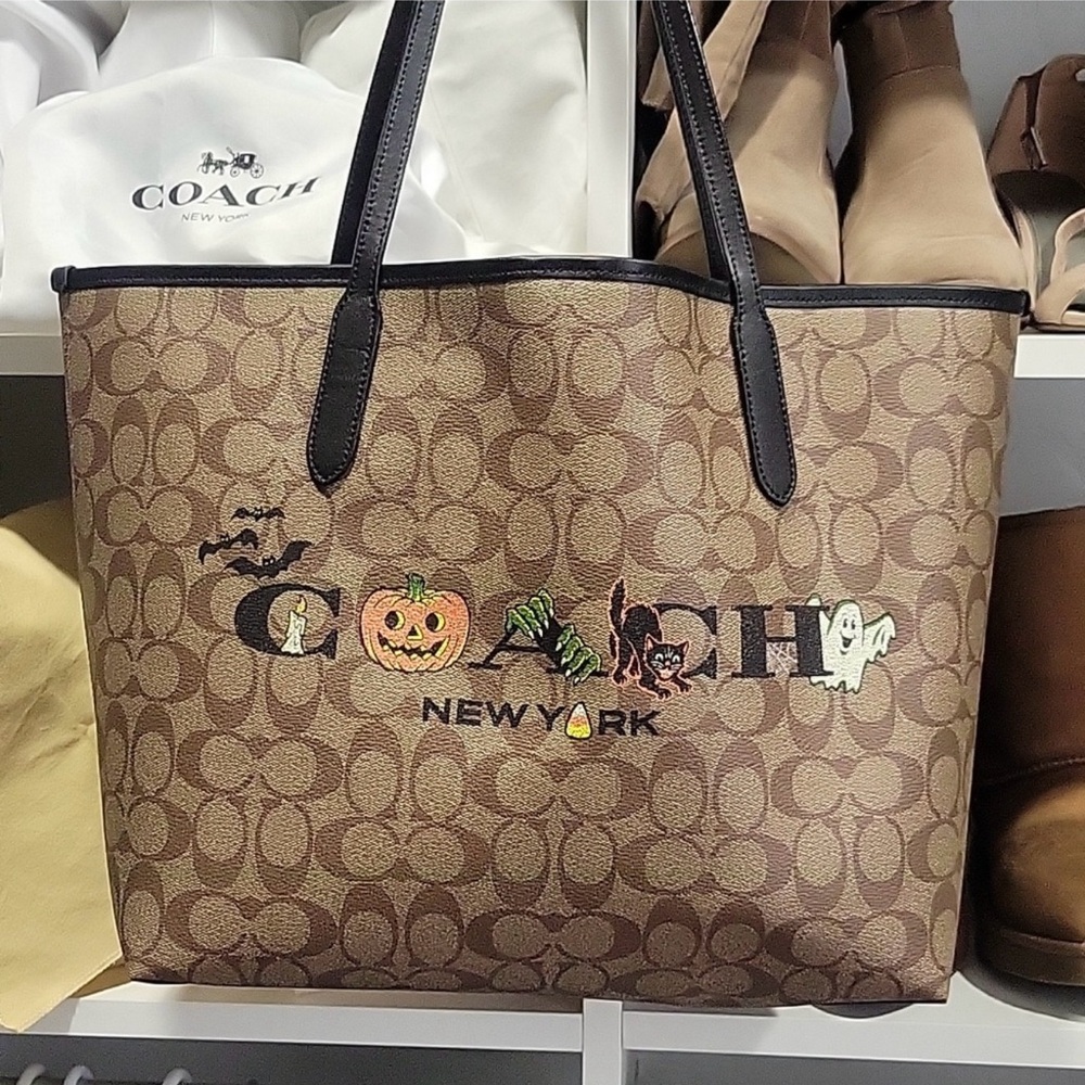 Coach Halloween tote
